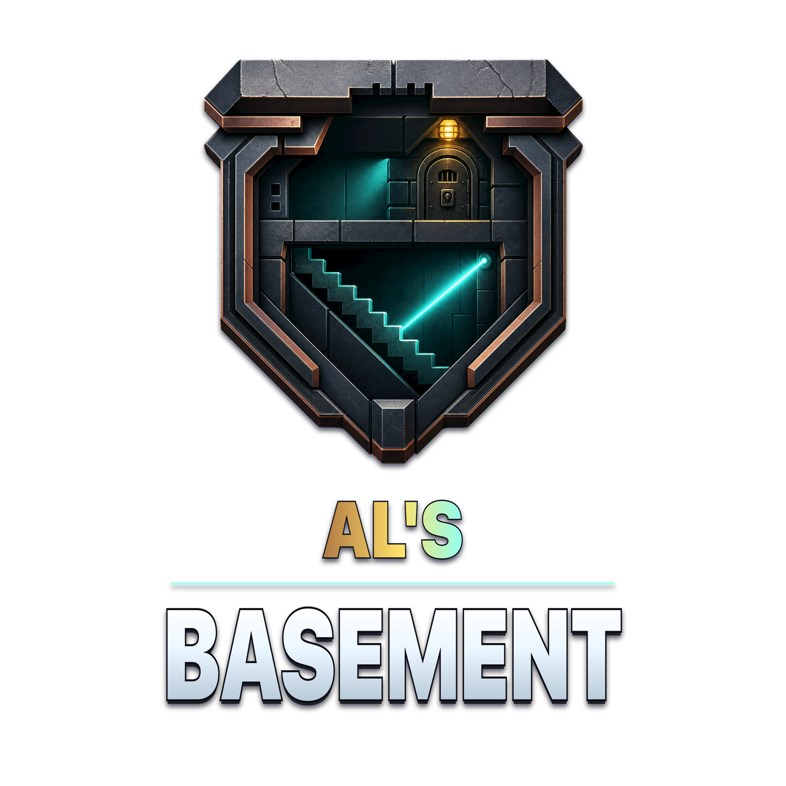 Al's Basement stacked logo
